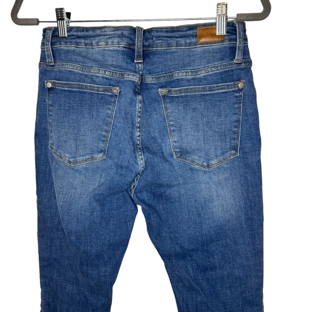 Judy Blue High Rise Skinny Jean Denim Medium Wash 11 30 - Picture 4 of 10